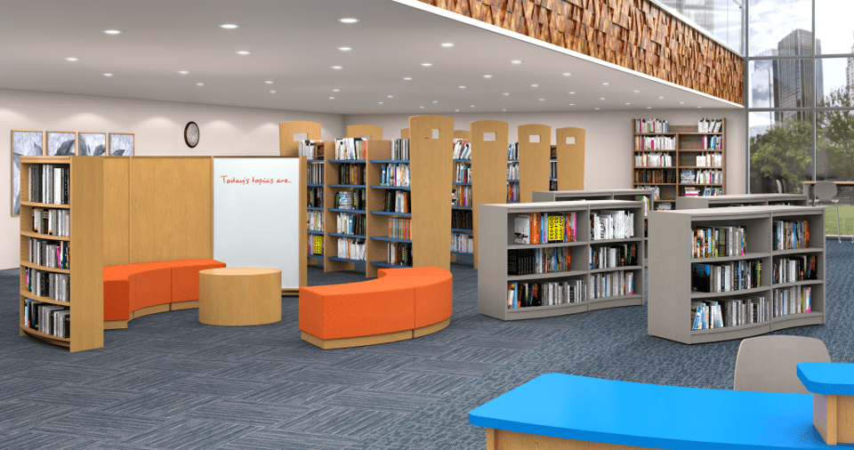 Urban Public Library - Reading Area (1)